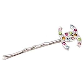 Chanel-Brand Items Expensive Purchase CHANEL ♪ Chanel Coco Mark Color Stone Hairpin Multi Color Accessories Small Items Miscellaneous Goods Ladies Popular Brand-Multiple colors