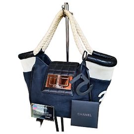 boso vintage chanel Blu navy
