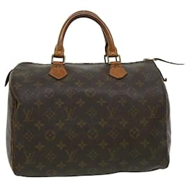 Louis Vuitton-Louis Vuitton Monogram Speedy 30 Hand Bag M41526 LV Auth pt3905-Other