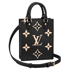 Louis Vuitton-LV Sac Plat Petit noir-Noir