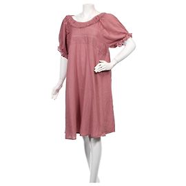 Autre Marque Vestido Rabens Saloner Rose Ashes de Algodón Rosa