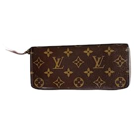 Louis Vuitton-Portafoglio Clemente-Altro,Marrone scuro