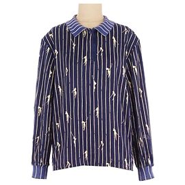Camiseta de golf Christian Dior Sport Azul marino