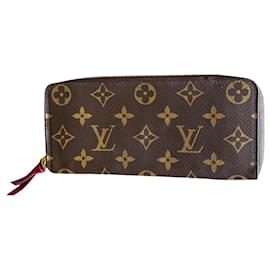Louis Vuitton-Clemence wallet-Dark brown