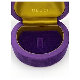 Gucci-Ecrin Gucci pour bague-Violet foncé