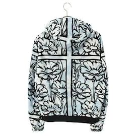 Fendi-FENDI Joshua Vides Flower Pattern Blouson-Blue