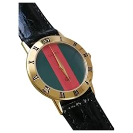 Gucci-Original Gucci watch 3000 J wristwatch-Golden