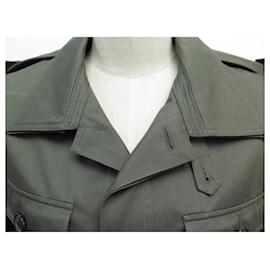 Christian Dior-DIOR MEN'S SAHARAN JACKET JACKET  5EH1042693 M 50 SLIMANE COTTON JACKET-Khaki