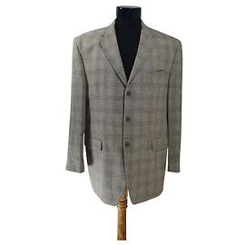 Dkny Blazer in cotone e lana Multicolore