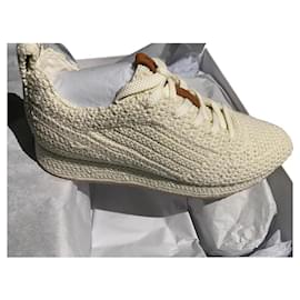 Chloé-sneakers basse myha-Bianco