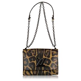 Louis Vuitton-Louis Vuitton Brown Wild Animal Twist-Brown