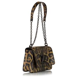 Louis Vuitton-Louis Vuitton Brown Wild Animal Twist-Brown
