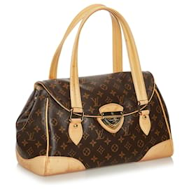 Louis Vuitton-Louis Vuitton Brown Monogramm Beverly GM-Braun