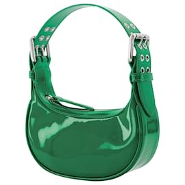 Autre Marque-Mini Soho Bag in Green Patent Leather-Green
