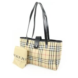 Burberry-Beige Nova House Check Jeanne Diaper Tote Bag Upcycle Ready-Other