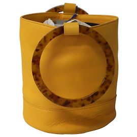 Bonsai di Simon Miller 20 Borsa Secchiello in Pelle Arancio Arancione