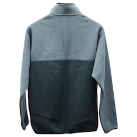 Autre Marque-Patagonia Lightweight Synchilla Snap-T Fleece Pullover in Green Polyester-Green