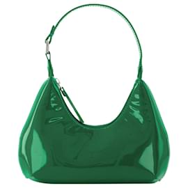 Autre Marque-Baby Amber Bag in Green Patent Leather-Green