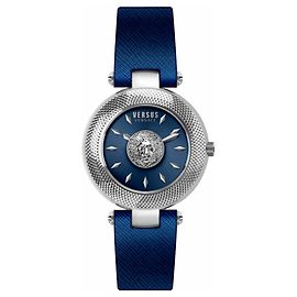Versus Versace Brick Lane Lion Strap Watch Metallic