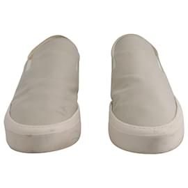 The row-The Row Dean Slip On Sneakers in Grey Canvas-Grey