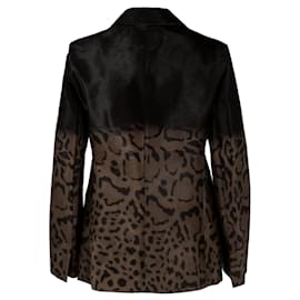 Salvatore Ferragamo-Single Breasted Leopard Blazer-Multiple colors