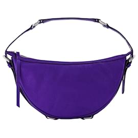 Autre Marque-Gib Bag in Purple Metallic Leather-Purple