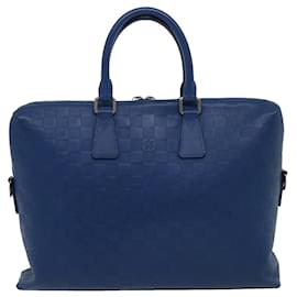 Louis Vuitton-Bolsa LOUIS VUITTON Damier Infini Porte Documentos Jules 2caminho N41328 auth 30617NO-Azul