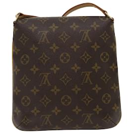 Louis Vuitton-LOUIS VUITTON Monogram Musette Salsa Long Sac À Bandoulière M51387 Auth ar LV7306A-Monogramme