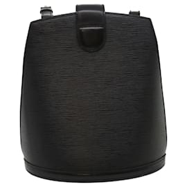 Louis Vuitton-LOUIS VUITTON Epi Cluny Shoulder Bag Black M52252 LV Auth pt3818-Black