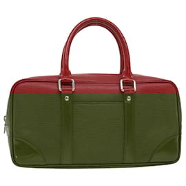 Louis Vuitton-LOUIS VUITTON Epi vivienne long Hand Bag Red M5911E LV Auth bs1700-Red