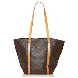 Louis Vuitton-Monogram Sac Shopping Tote-Brown