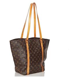 Louis Vuitton-Monogram Sac Shopping Tote-Brown