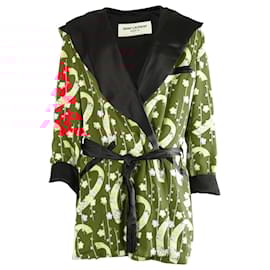 Saint Laurent-Saint Laurent Printed Kimono in Multicolor Polyester-Other