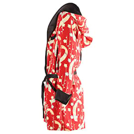 Saint Laurent-Kimono estampado de Saint Laurent en poliéster multicolor-Otro