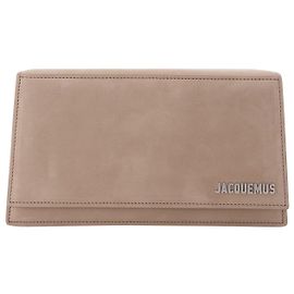 Jacquemus Le Bambino Homme in Beige Leather Beige