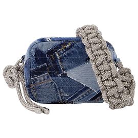 Donna Karan Bolsa para câmera Crystal Cobra em tecido multicolorido Multicor