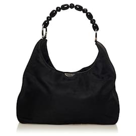 Dior-Nylon Malice Shoulder Bag-Black