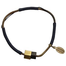 Bracciale Lanvin Estensibile in Metallo Bronzo Metallico Bronzo