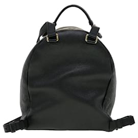 Louis Vuitton-LOUIS VUITTON Monogram Empreinte Sorbonne Backpack Black M44016 LV Auth 30951a-Black
