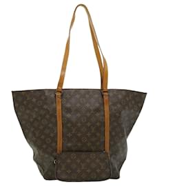 Louis Vuitton-LOUIS VUITTON Monogram Sac Shopping GM Tote Bag M51110 LV Auth ac879-Other