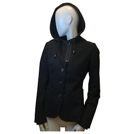 Veste à capuche strass dans le dos Guess Noir