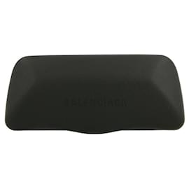 Balenciaga-Óculos de sol com armação redonda de metal Balenciaga-Vermelho