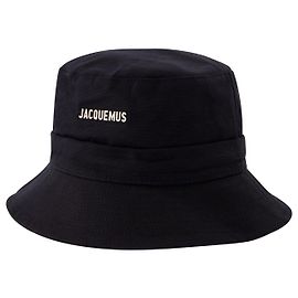 Cappello Gadjo Bucket - Jacquemus - Nero - Cotone Nero