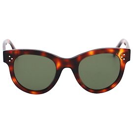 Céline Celine Baby Aubrey Cat-Eye Tortoise Frame Sunglasses in Brown Acetate Other