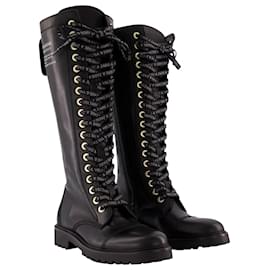 Zadig & Voltaire-Joe Boot Smooth Cowskin in black leather-Black