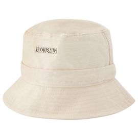 Jacquemus Cappello a secchiello Le Bob Gadjo in tela beige Beige