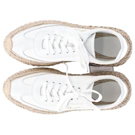 Christian Louboutin-Christian Louboutin Espasneak Sneakers in White calf leather leather-White