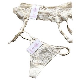 Autre Marque Ensemble, parure lingerie Beige