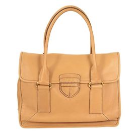 Prada Handbag Caramel Calf Leather Caramel