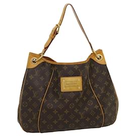 Louis Vuitton-LOUIS VUITTON Monogram Galliera PM Shoulder Bag M56382 LV Auth pt4136-Brown